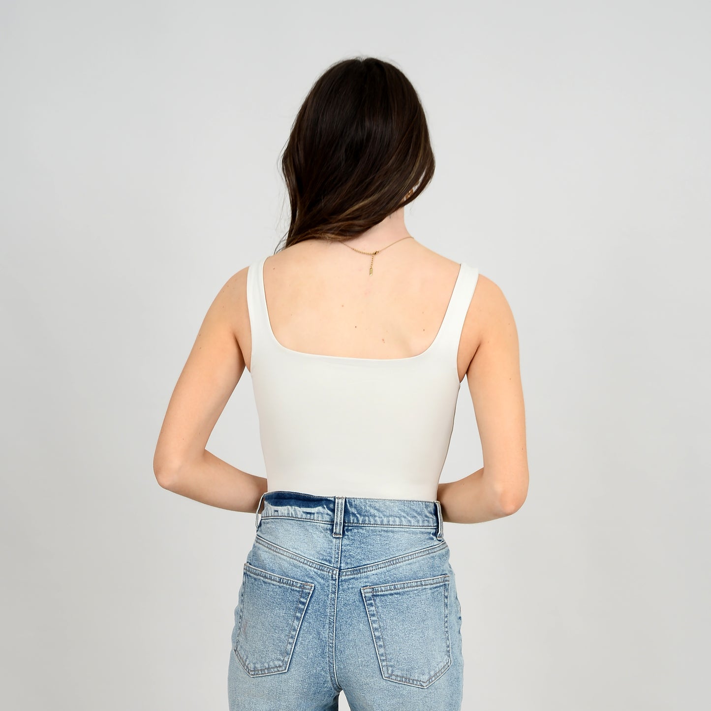 SECOND SKIN Tia Uneck Bodysuit (4 Colors)
