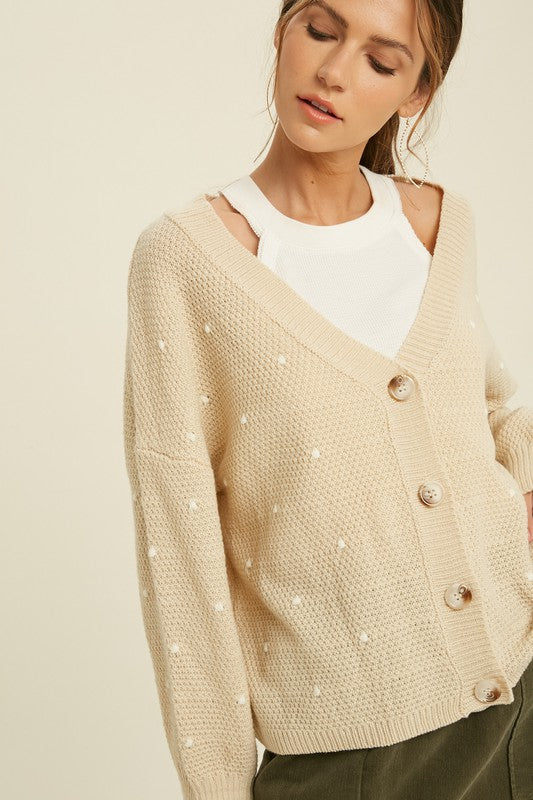 Pixie Pom Cardigan