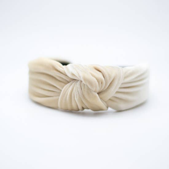 Velvet Knotted Headband