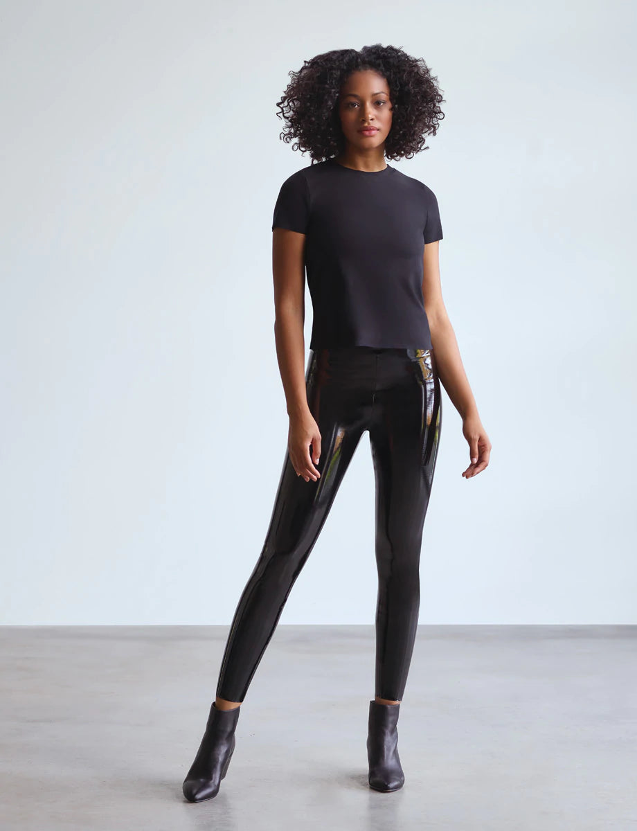 Commando top patent leggings