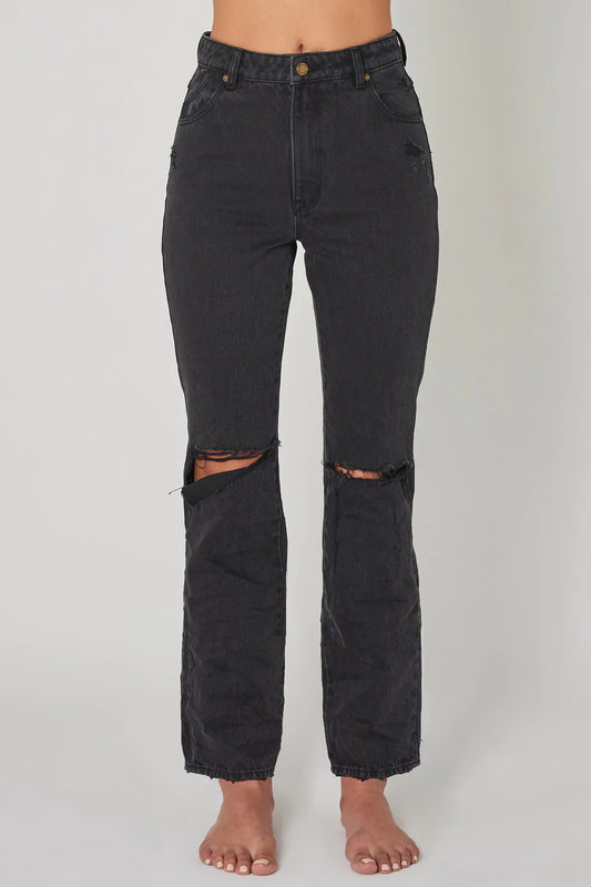 Rolla’s Original Straight - Brad Black Distressed