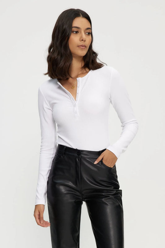 Kuwalla Button Down Henley
