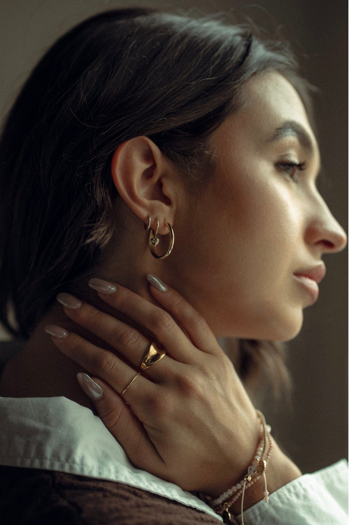eLiasz & eLLa / Cirque Hoops - Silver