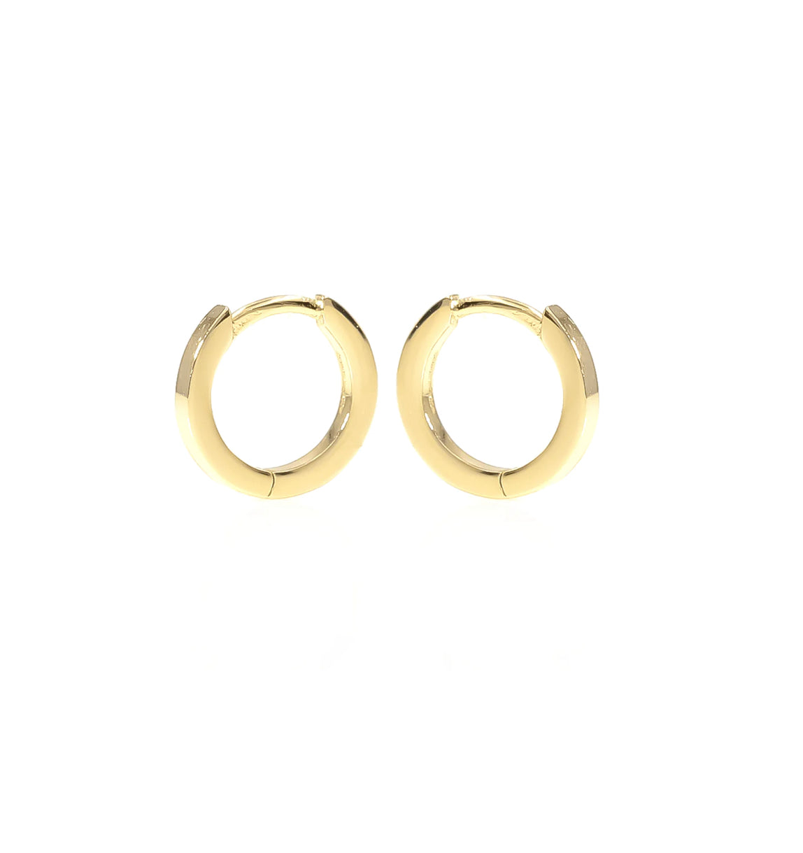 eLiasz & eLLa / Classic Gold & Silver Huggie Hoop Earrings