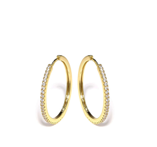 eLiasz & eLLa / Ethereal Hoop Earrings Gold & Silver