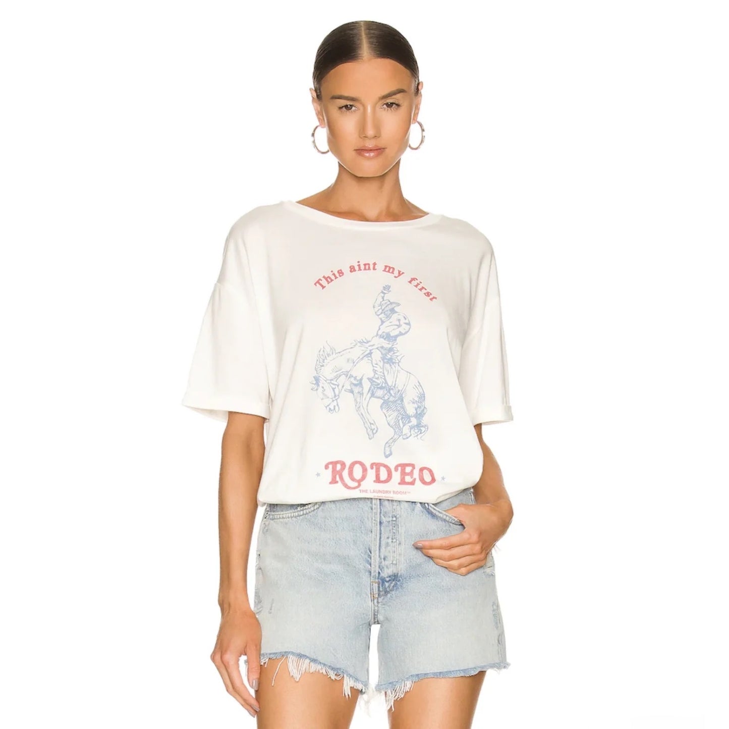 WC First Rodeo Oversized Tee Shirt
