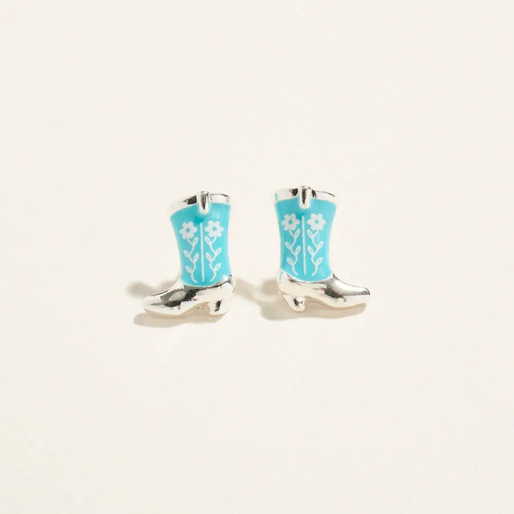 WC / Western Boot Earrings (9 colors/styles)