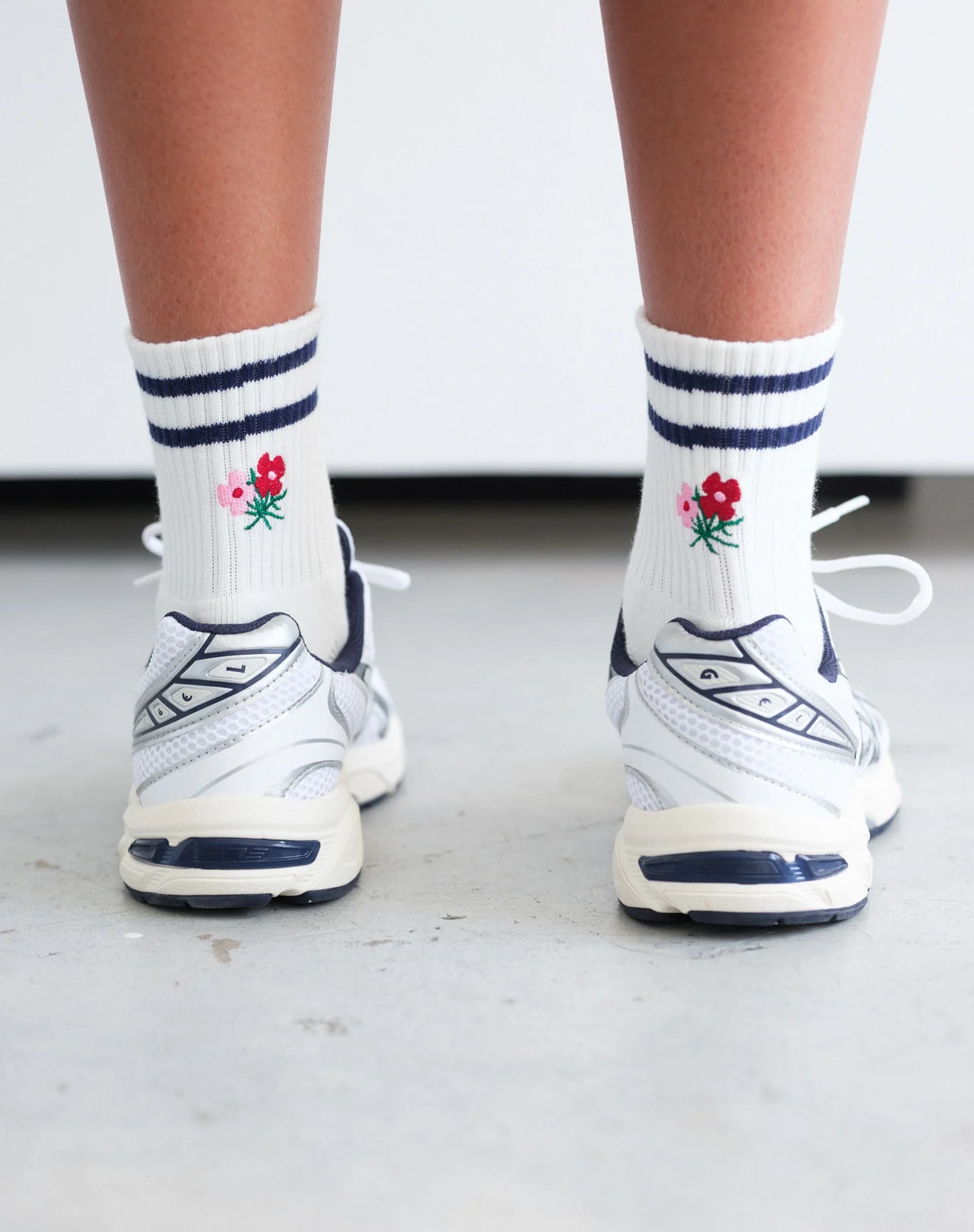 Brunette the Label / Floral Socks (2 Colors)