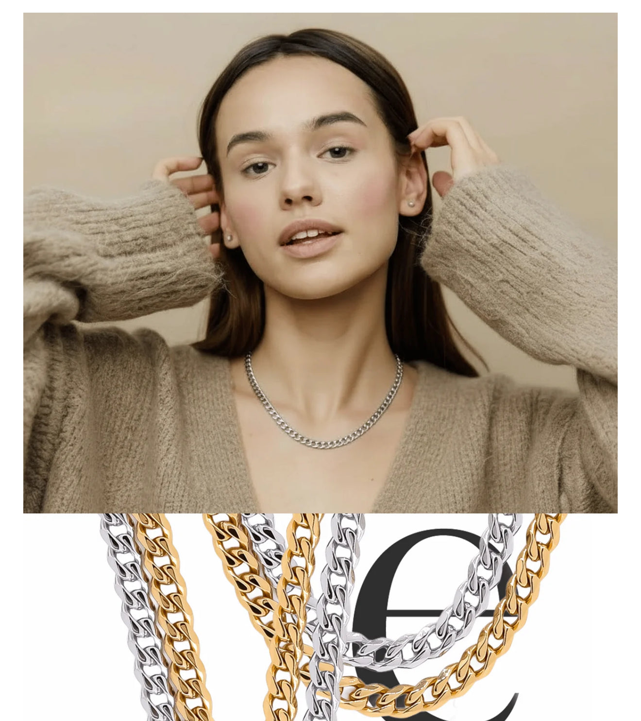 eLiasz & eLLa / Veneziana Necklace Gold & Silver