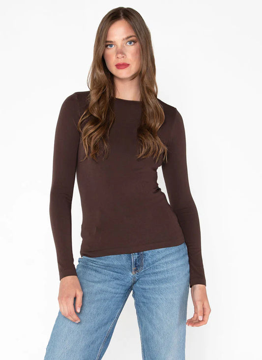 C’est Moi / Bamboo Crewneck Top (2 Colors) ONE SIZE