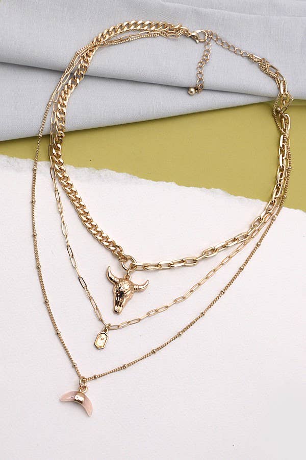 WC / Bull Western Necklace