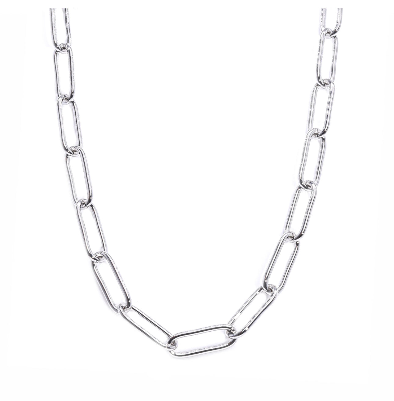 eLiasz & eLLa / Connection Paperclip Chain Necklace Gold & Silver