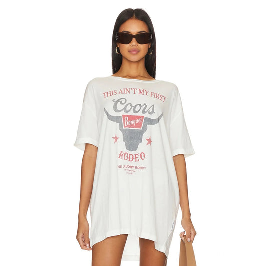 WC First Rodeo Oversized Tee Shirt