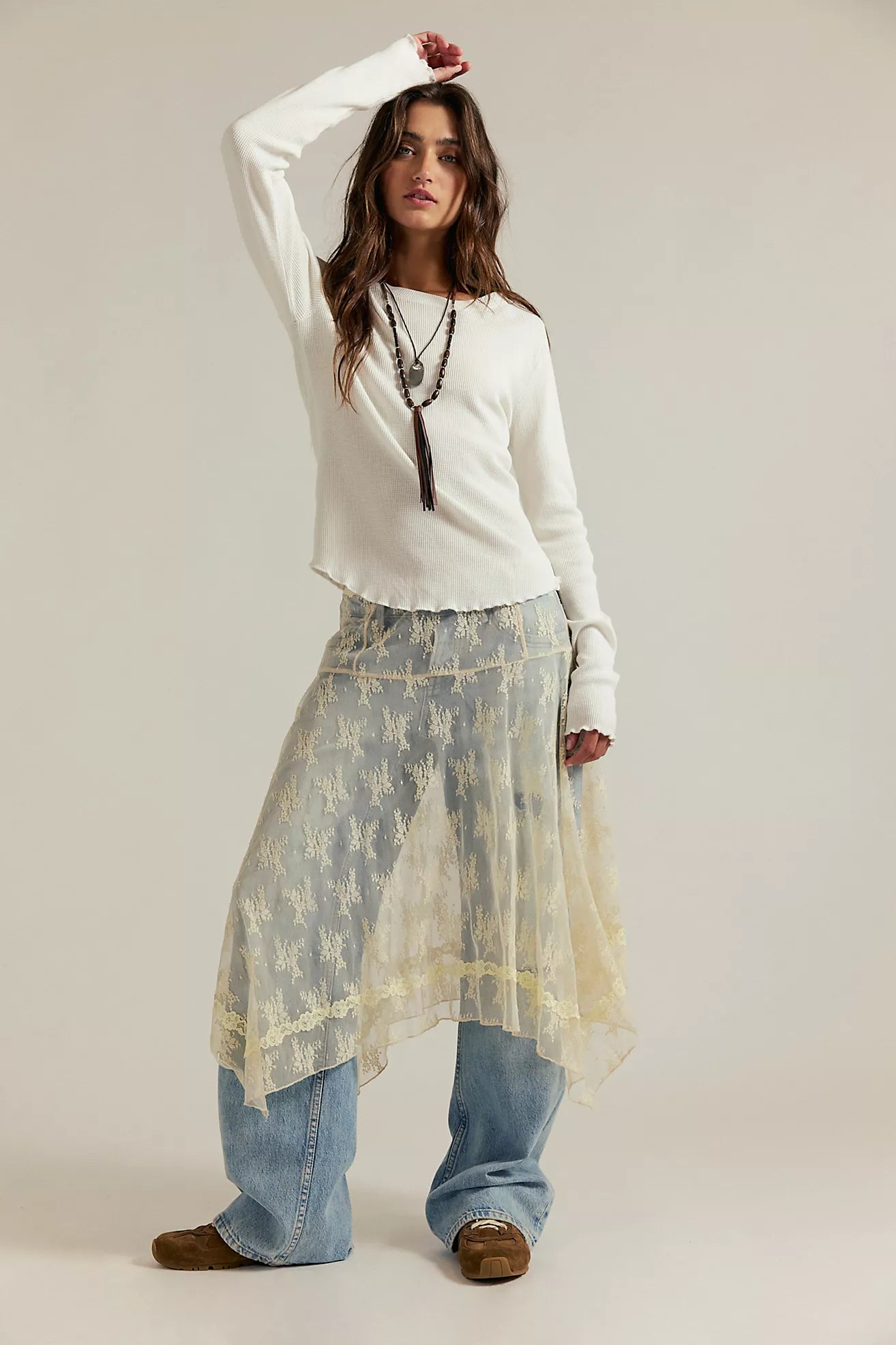 Free People / Easy Does It in White