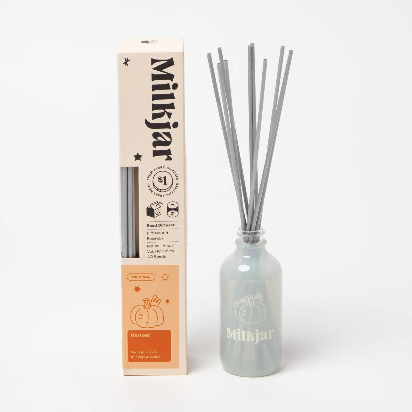 Milk Jar Candle Co / Harvest Diffuser