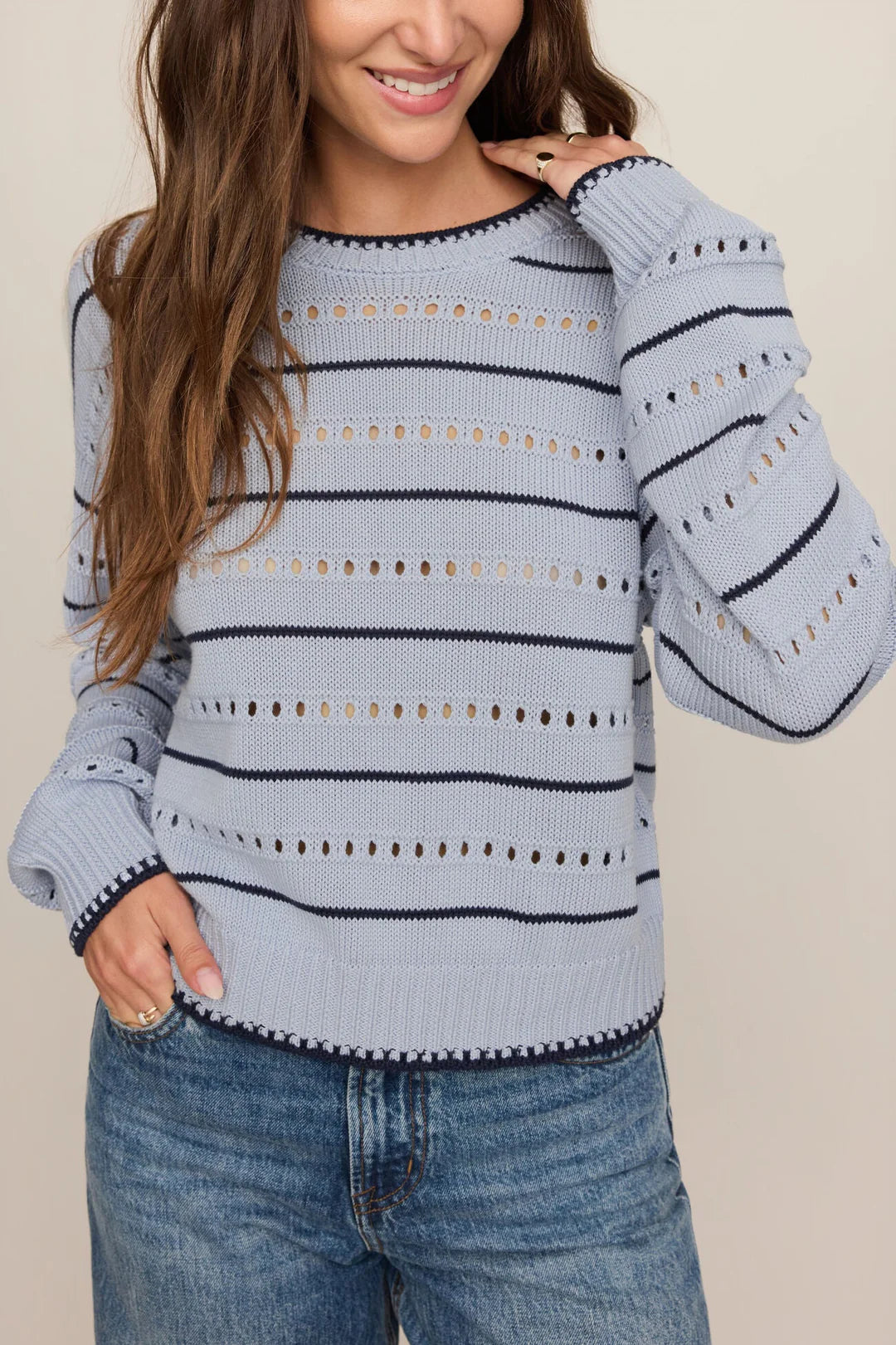Z Supply / Darby Stripe Sweater