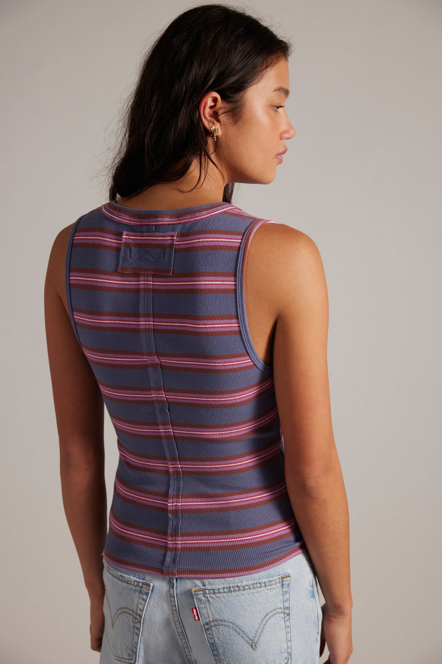Free People / Jamie Henley Striped Tank