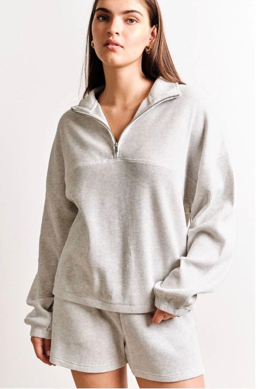 Kuwalla / Bailey Waffle Zipup (2 colors)