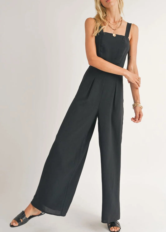 Sadie & Sage / Squareneck Jumpsuit