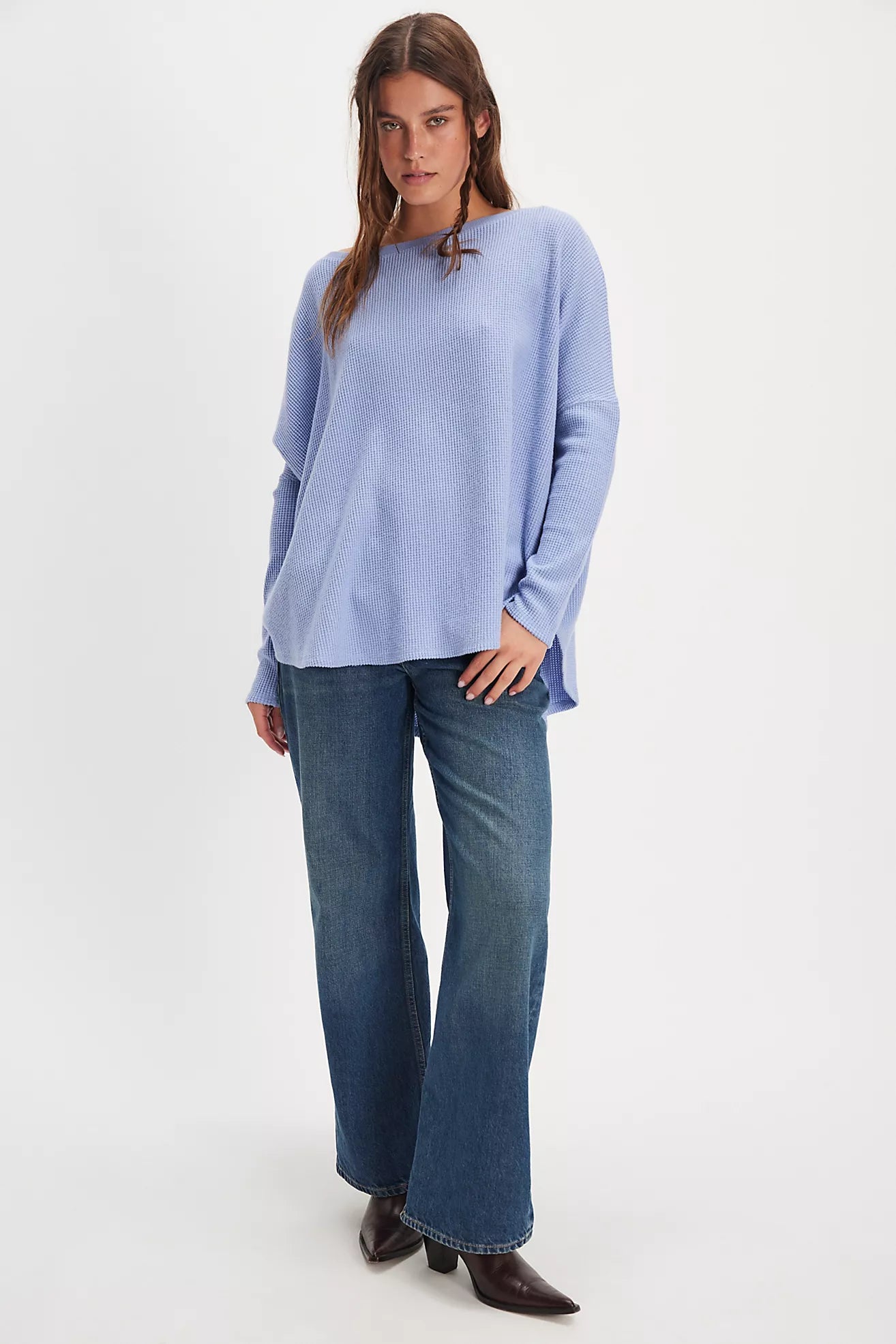 Free People / Latte Blues Thermal