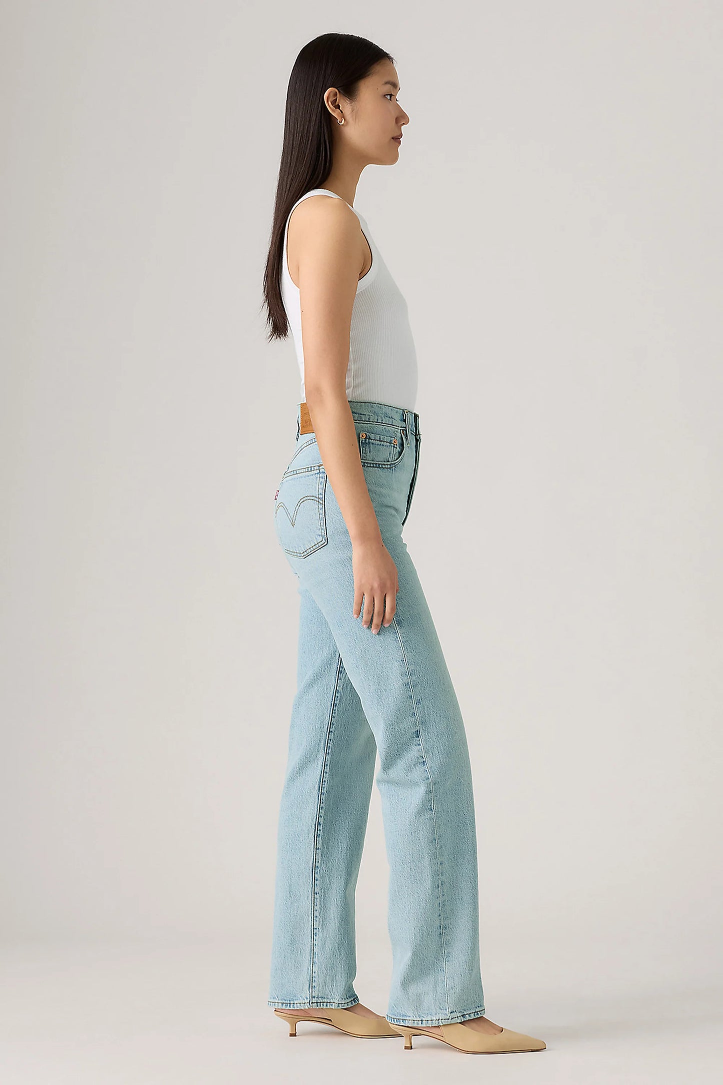 Levi’s / Ribcage Straight Full Length Blasted Stone