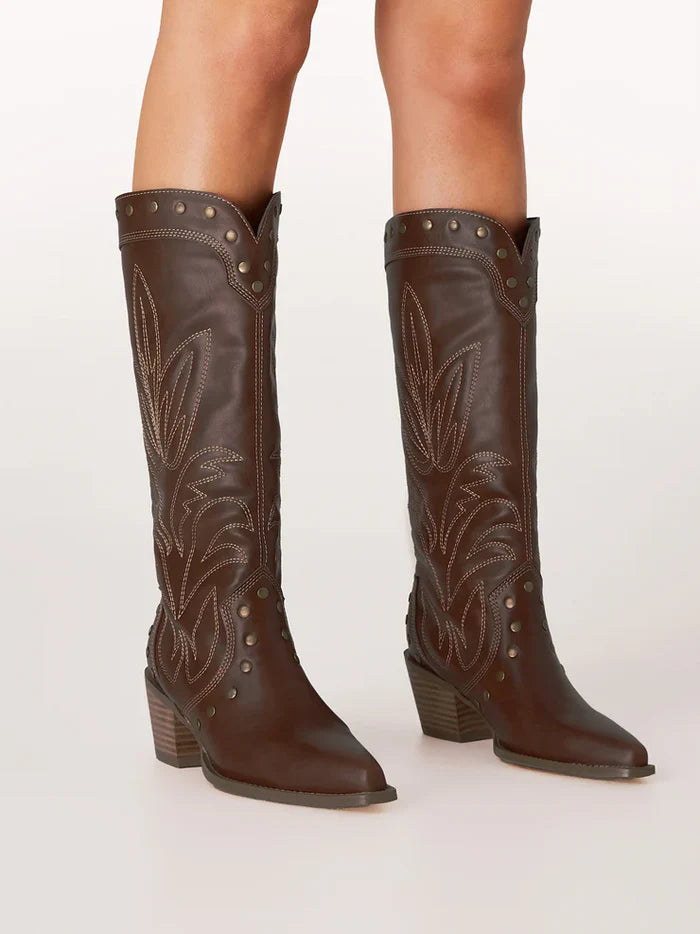 Billini / Damica Studded Western Boot