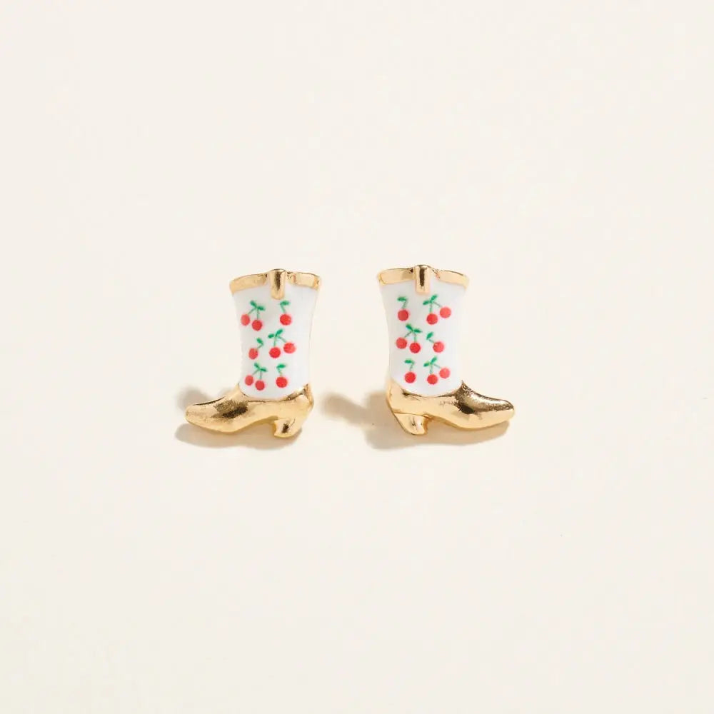 WC / Western Boot Earrings (9 colors/styles)