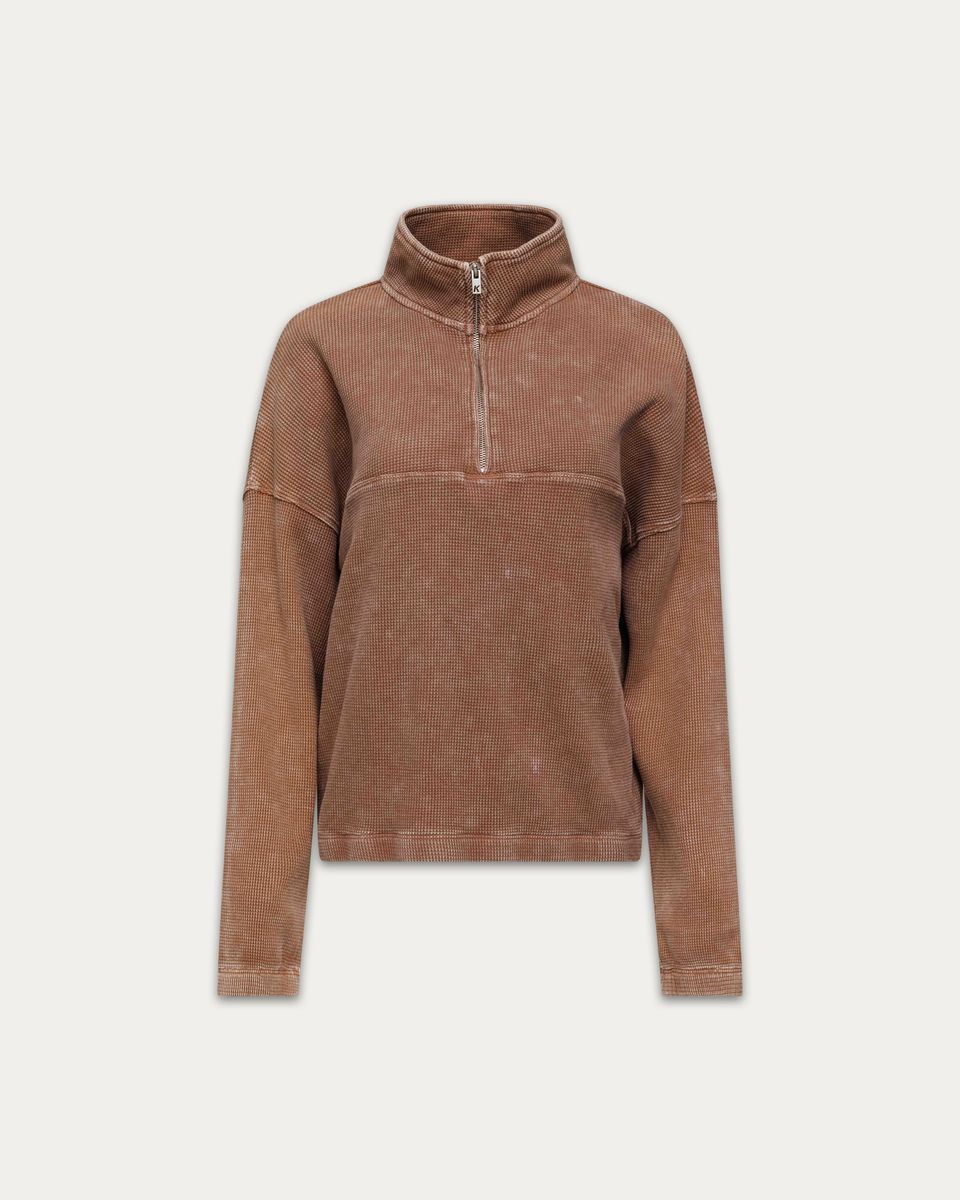 Kuwalla / Bailey Waffle Zipup (2 colors)
