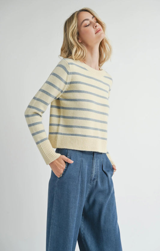 Sadie & Sage / Sheri Striped Sweater