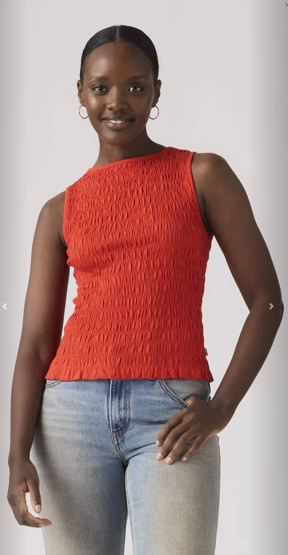 Levi’s / Bella Smocked Top (2 Colors)