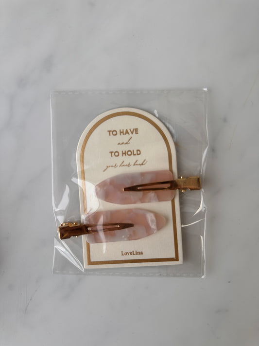 “To Have and To Hold” Crease Free Hair Clip Set