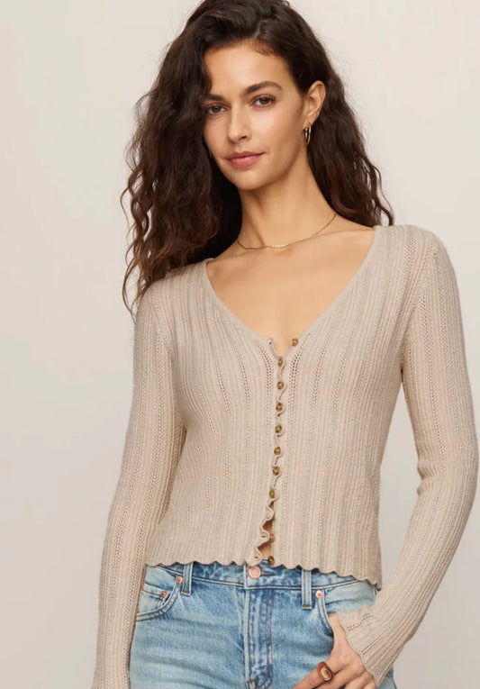 Z Supply / Landa Pointelle Top