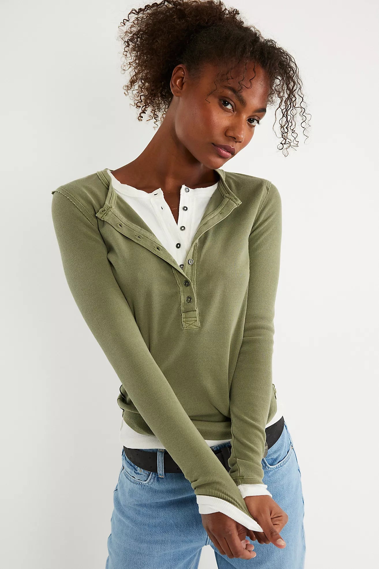 Free People / Jamie Henley in Olive