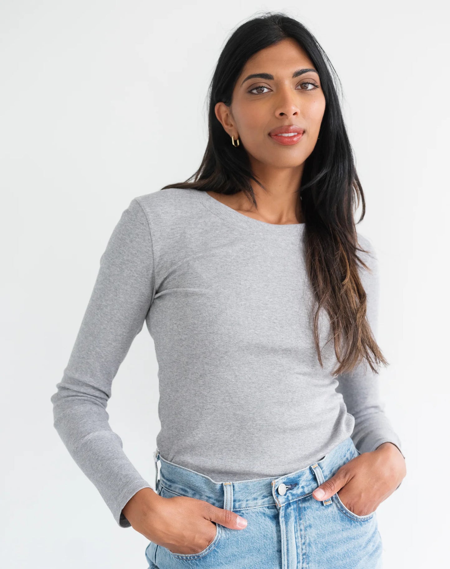 Brunette the Label / Ribbed Longsleeve (4 Colors)