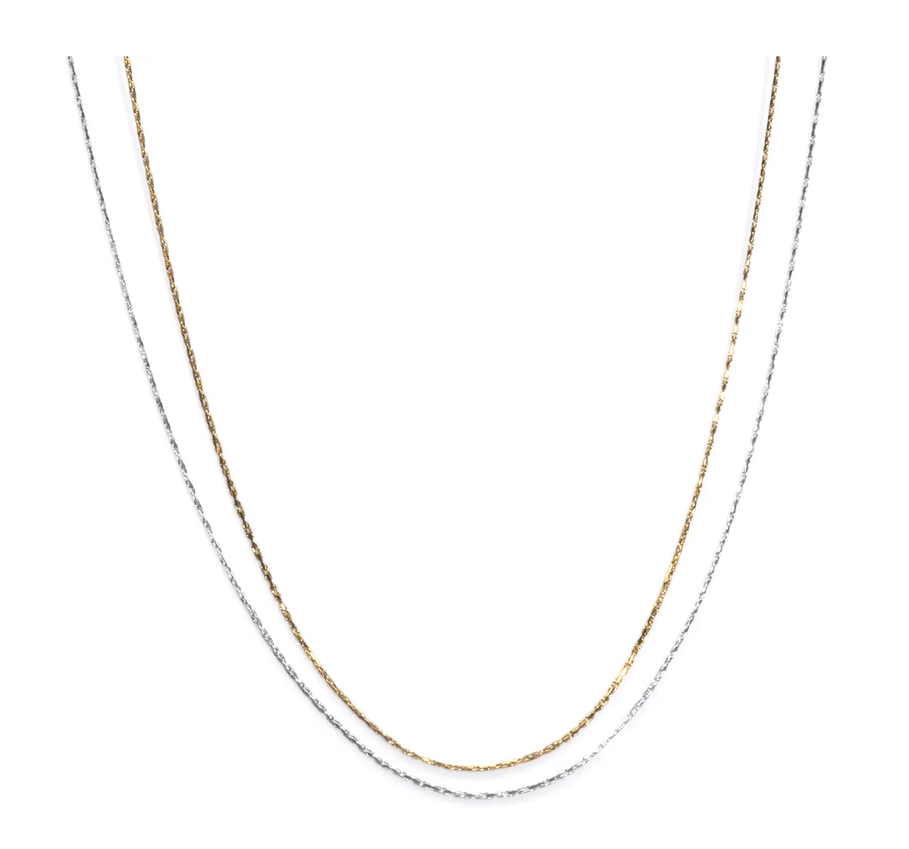 Eliasz & Ella / Filo di Seta Necklace in Gold & Silver