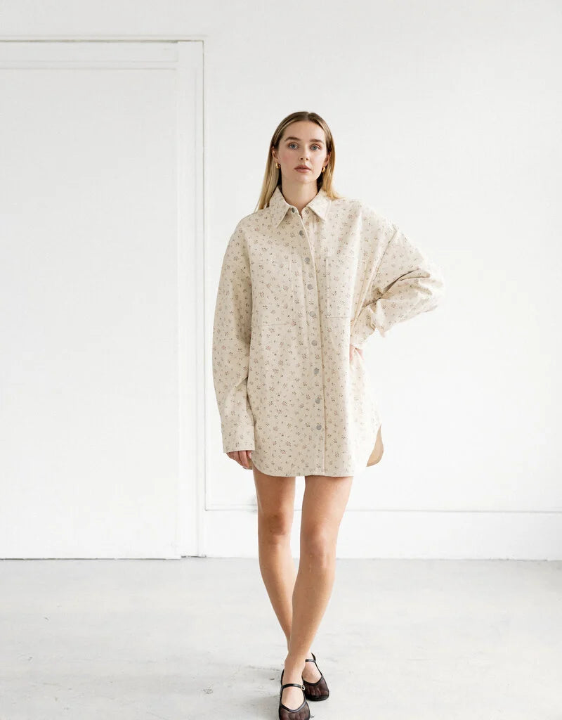 Brunette the Label / Spring Floral Shania Jacket