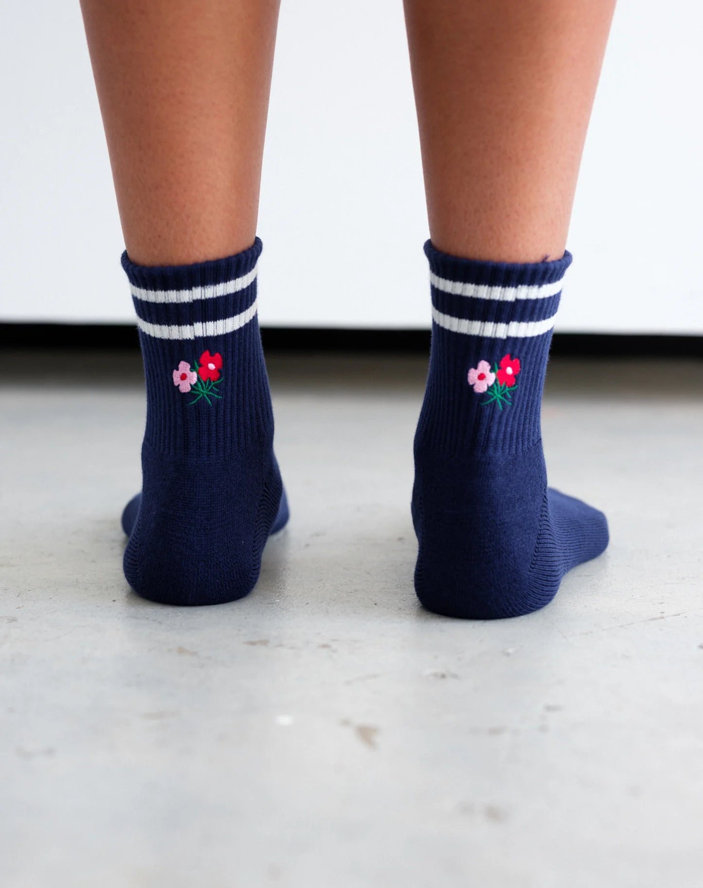 Brunette the Label / Floral Socks (2 Colors)