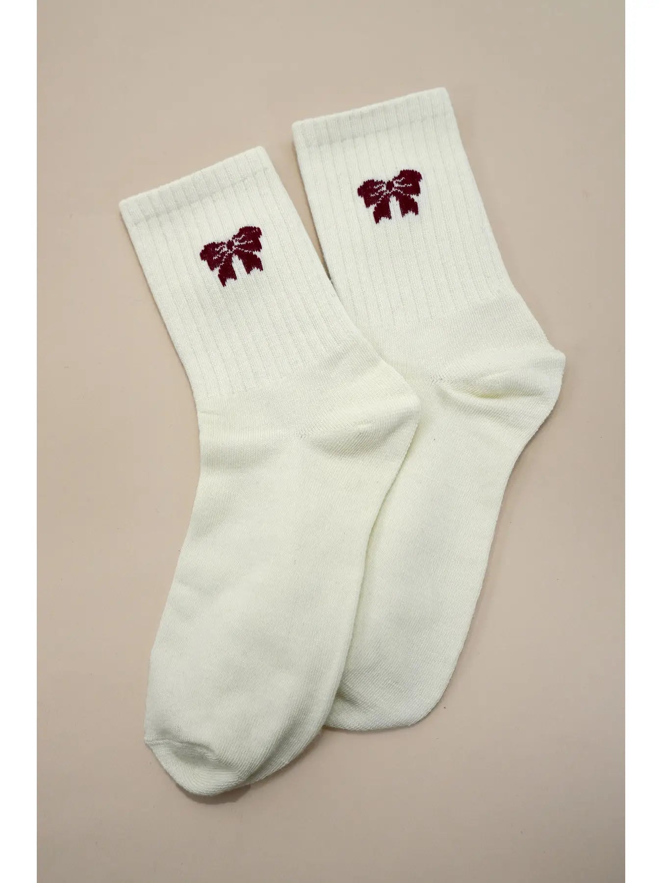 WC / Bow Socks (2 Colors)