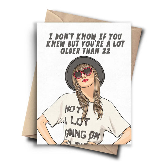 PCP / Taylor Swift 22 Birthday Card