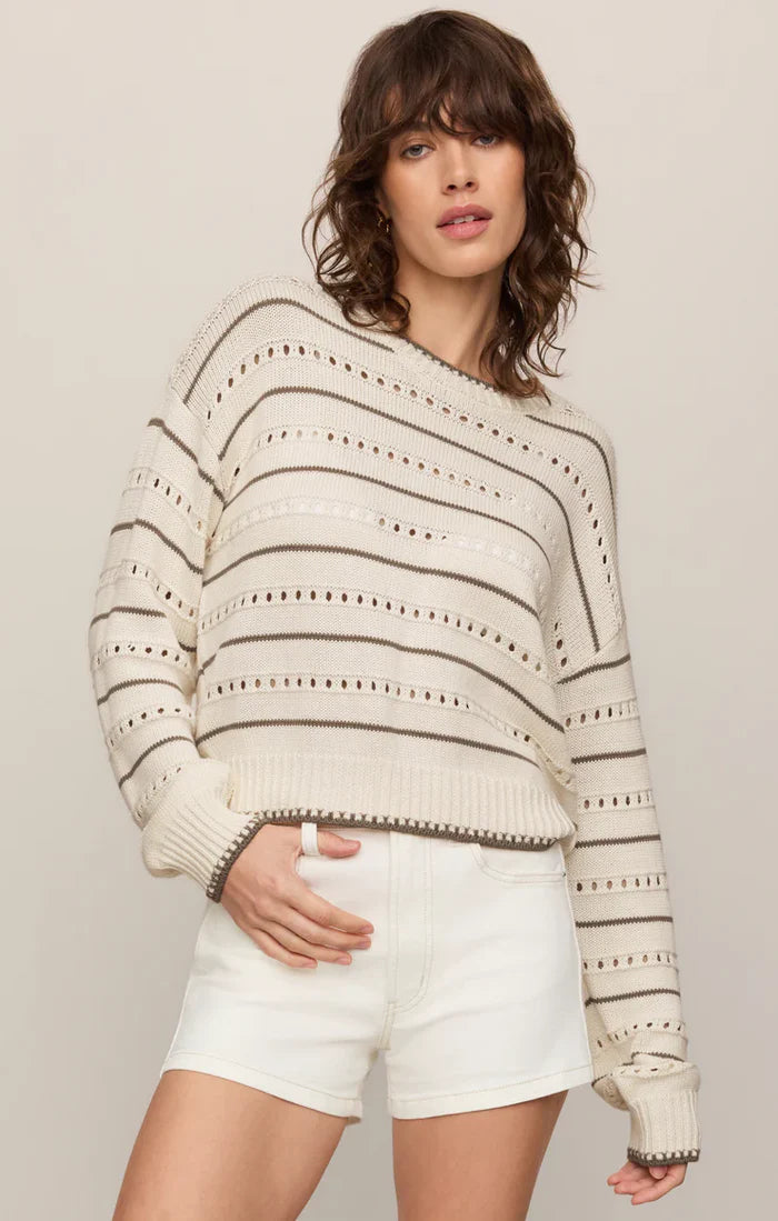 Z Supply / Darby Stripe Sweater