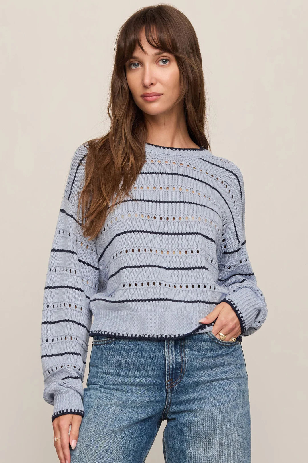 Z Supply / Darby Stripe Sweater