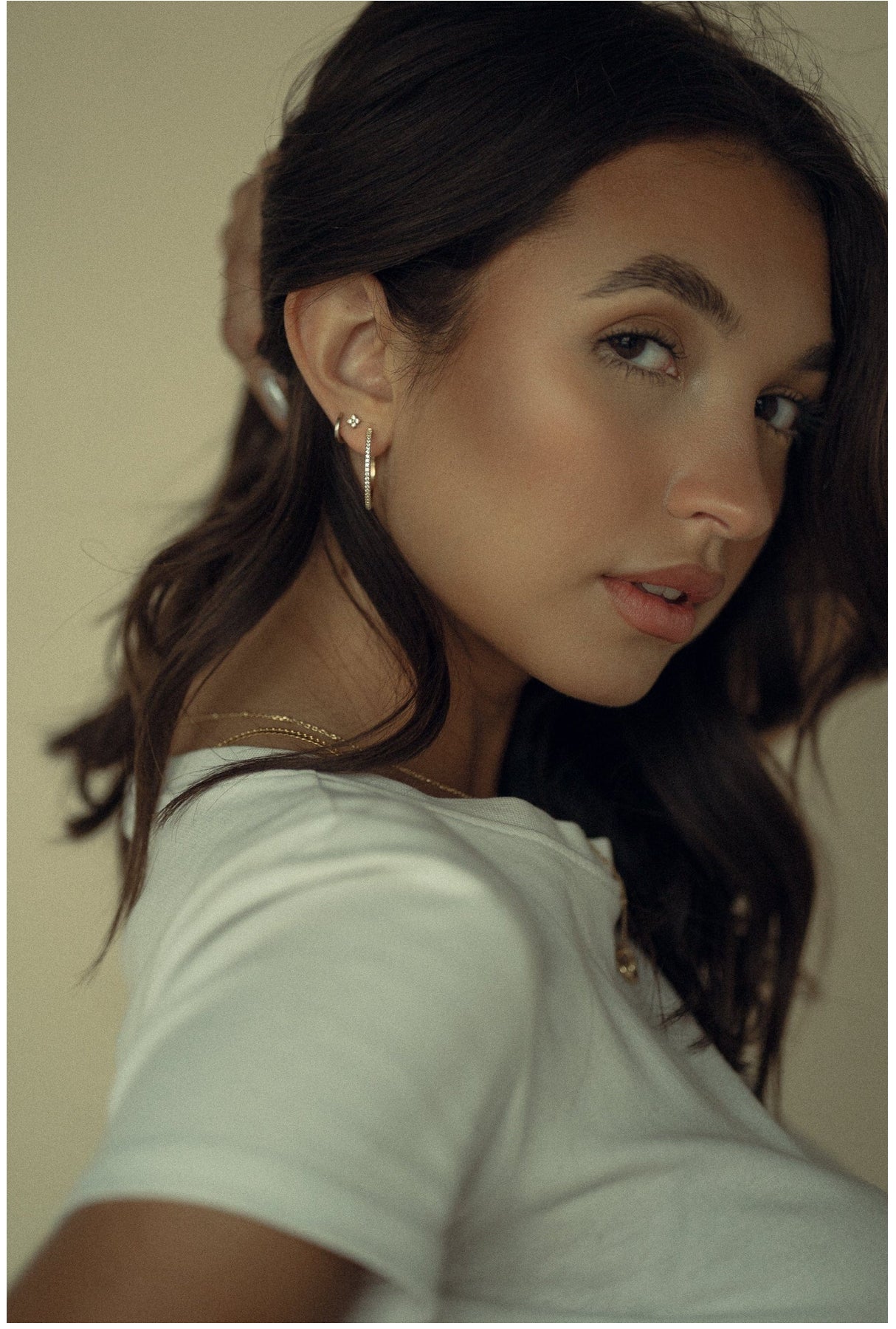 eLiasz & eLLa / Ethereal Hoop Earrings Gold & Silver