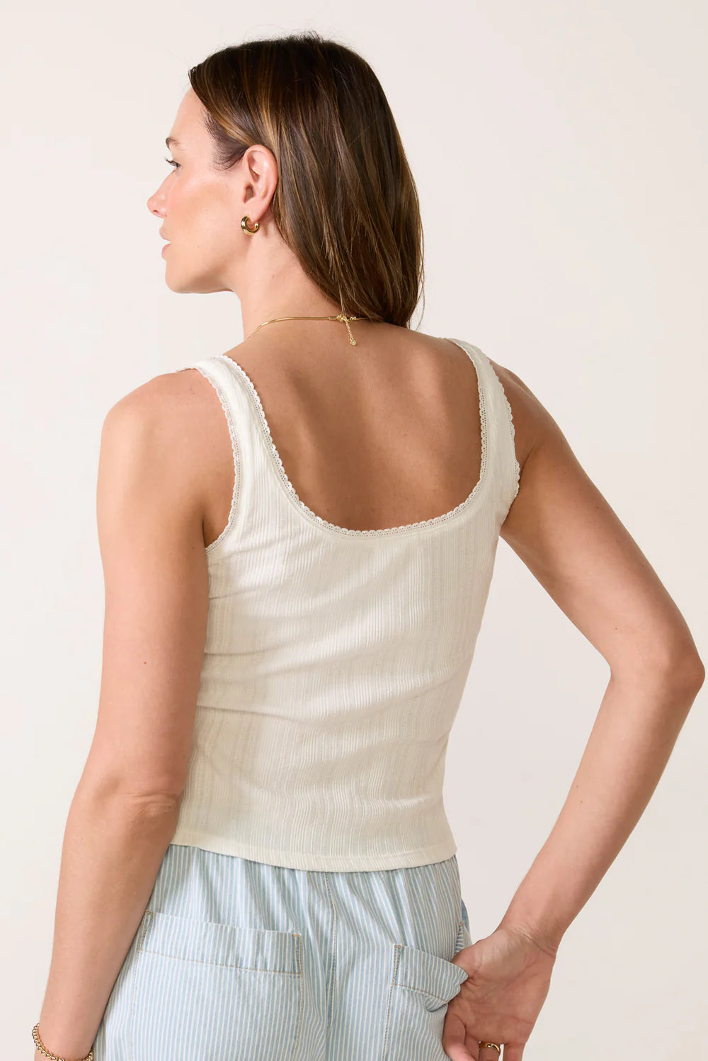 Z Supply / Lainey Pointelle Tank