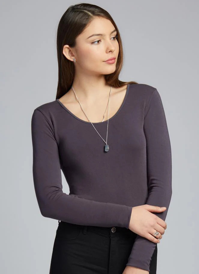 C’est Moi / Bamboo Scoopneck Top (5 Colors) — ONE SIZE