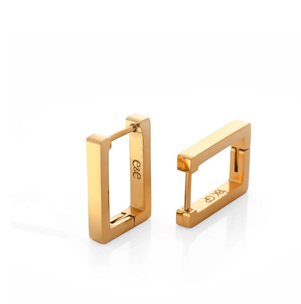 eLiasz & eLLa / Salice Hoop Huggies in Gold