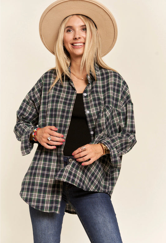 WC Button Up Flannel