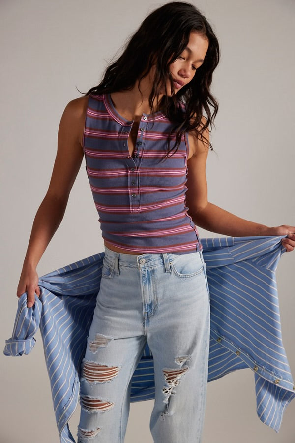Free People / Jamie Henley Striped Tank