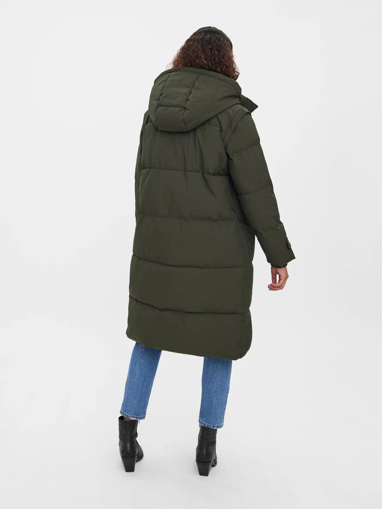 VM 2 in 1 Margaret Jacket & Vest (Color: Peat)