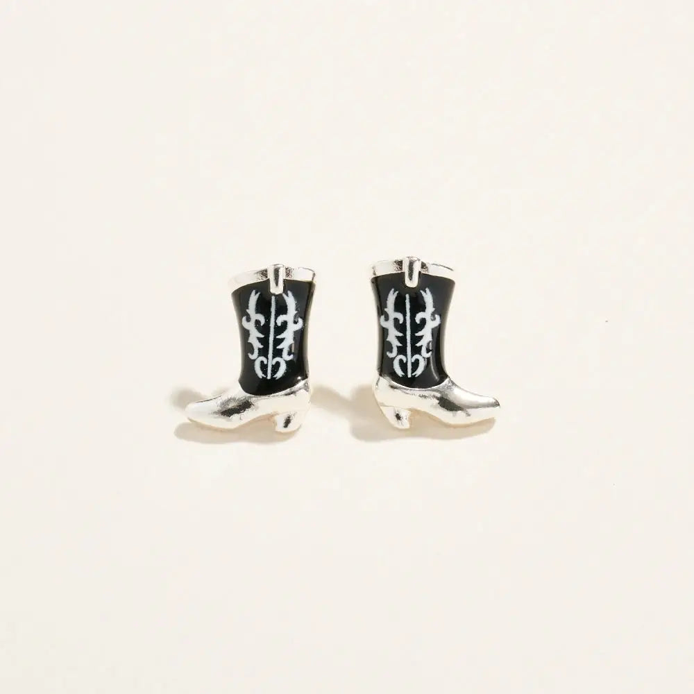 WC / Western Boot Earrings (9 colors/styles)