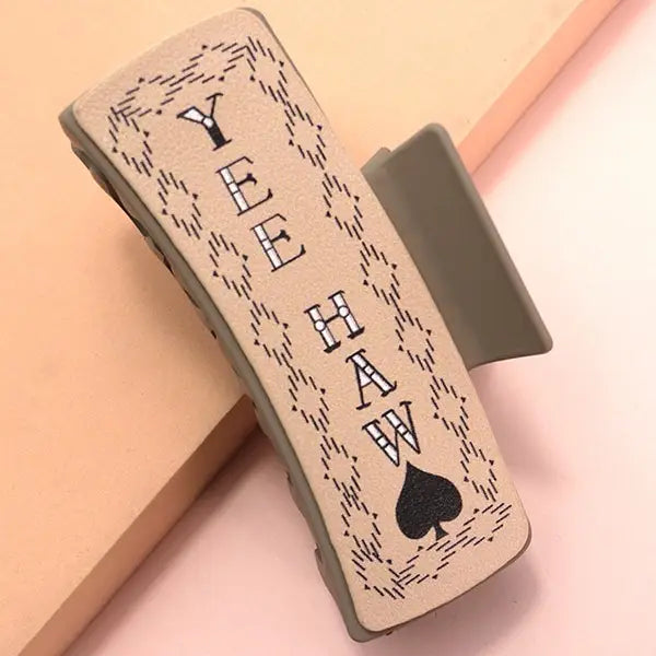 WC / Western Jumbo Claw Clip